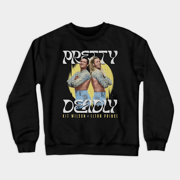 Kit Wilson & Elton Prince Pretty Deadly Duo Crewneck Sweatshirt by MunMun_Design